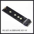 thumbnail image 1 of M.2 A+E KEY Slot To M.2 NVME Adapter Card NGFF To KEY-M Expansion Card NVMe PCI SSD Port Expansion Adapter, 1 of 6