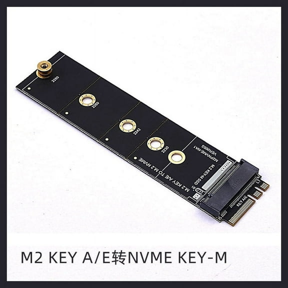 M.2 A+E KEY Slot To M.2 NVME Adapter Card NGFF To KEY-M Expansion Card NVMe PCI SSD Port Expansion Adapter