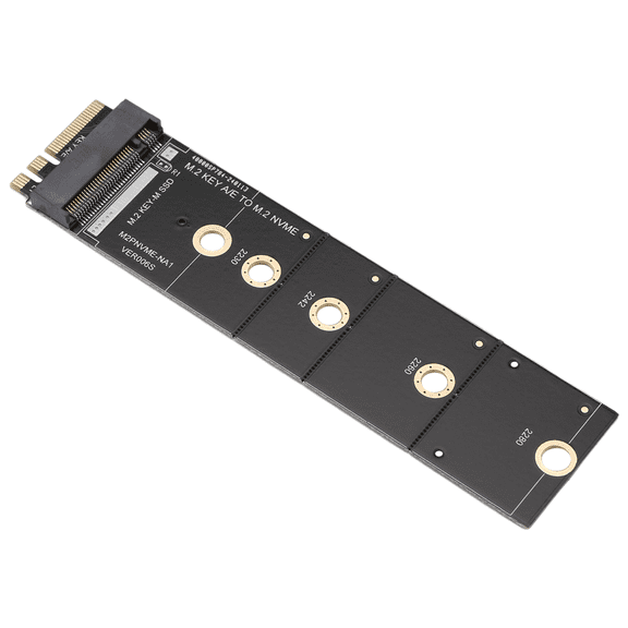 M.2 A+E KEY Slot To NVME Adapter Card NGFF KEY-M Expansion NVMe PCI Express SSD Port