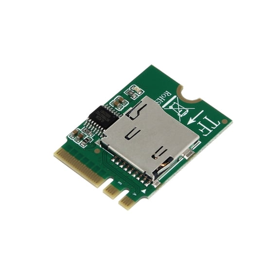 M.2 A/E Key To TF SDHC Hot Swappable Adapter Card Plug And Play Design For Laptops PC Fast Speed Data Transfer