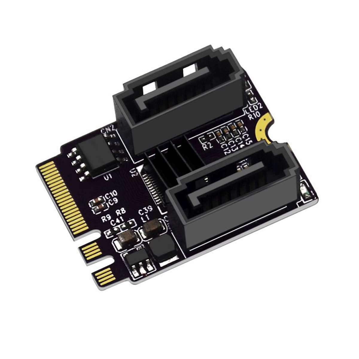 m-2-a-key-e-key-to-sata-3-adapter-2-ports-sata-iii-revision-card