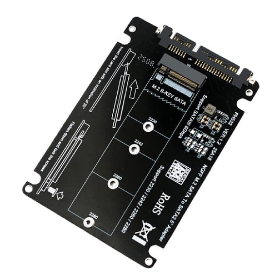 M.2 B Key Adapter Card Support 2230 2242 2260 2280 Hard Disk B Key