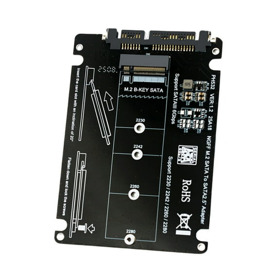M.2 B Key Hard Disk to Support for 2230 2242 2260 2280 Hard Disk Converter