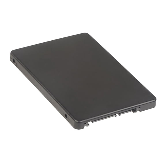 M.2 () B-Key SSD to 2.5 inch Adapter Card with Enclosure Case for Laptop Desktop Computer Accessories Black