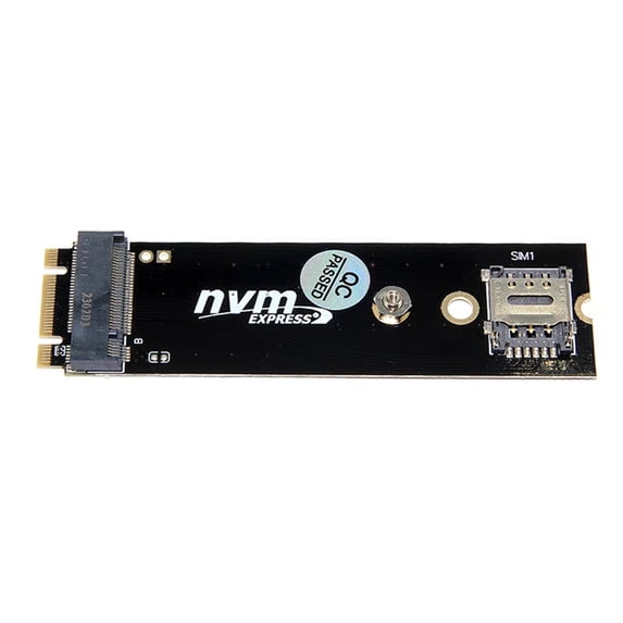 M.2 B-Key to M.2 M-Key NVME or B-Key Adapter Card 4G 5G Network Card ...