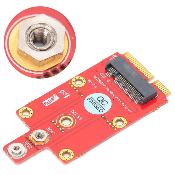M.2 Key B To Mini PCI,E Converter Module, Supports 2G/3G/4G/5G, Desktop  Laptop Compatible