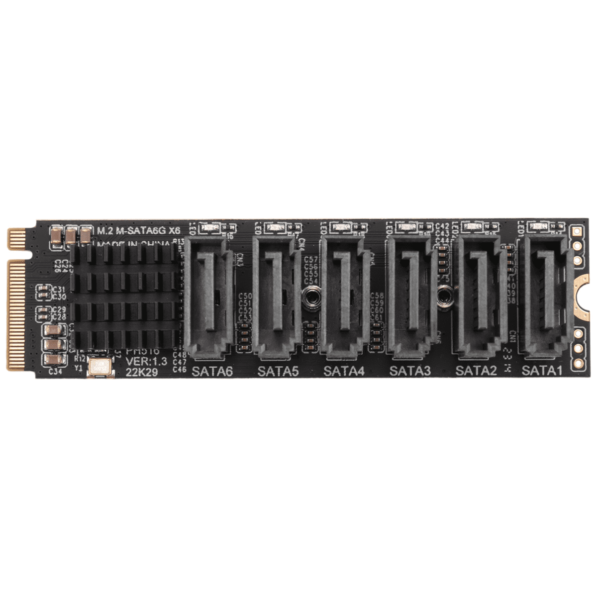 Adaptador Valuegist PCIe Para SSD M.2 NVMe - Suporte 2230/2242/2260/2280 - PCIe 4.0 X4