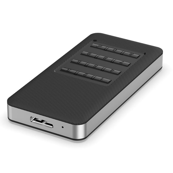 M.2 MSATA Externals Enclosure Instants Recognition Hardware Security No Software Installation Required