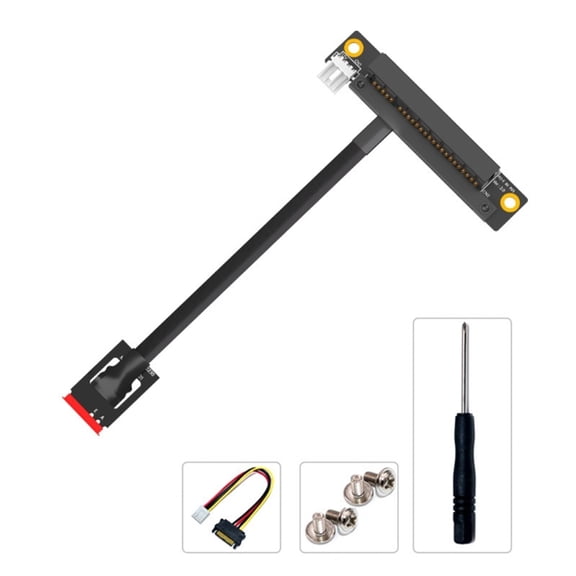 M.2 NGFF A/E Key to PCIe 1X 4X 8X 16X Adapter Cable, PCIE Extension Cord for Graphics Card Interfaces
