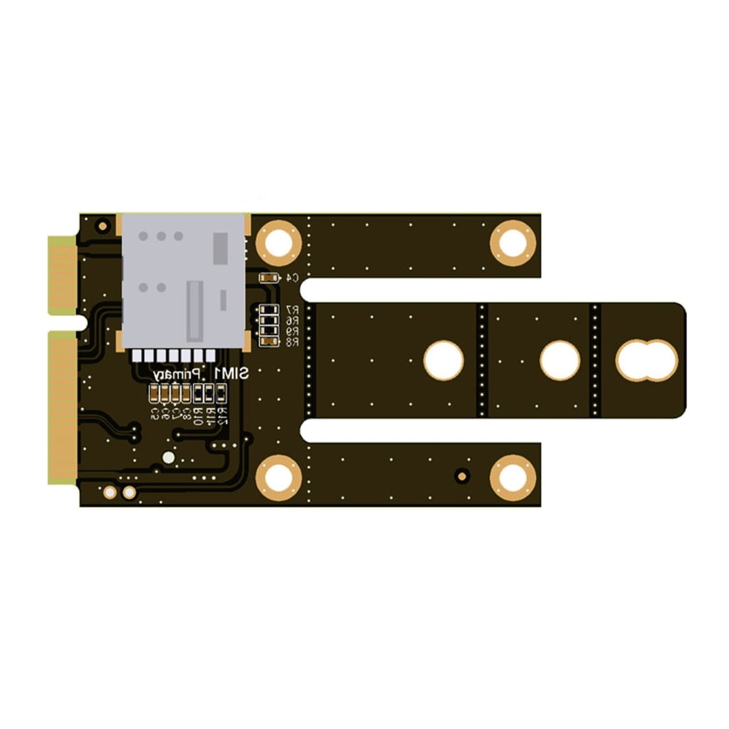 M.2 NGFF Key B to mPCIE Adapter Converters with Card Slot for 3G/4G/5G ...