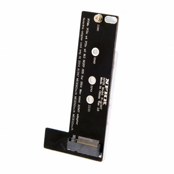 M.2 NGFF M-Key NVME SSD Convertor Card for 2014 Macbook Mini A1347 MEGEN2 MEGEM2 MEGEQ2
