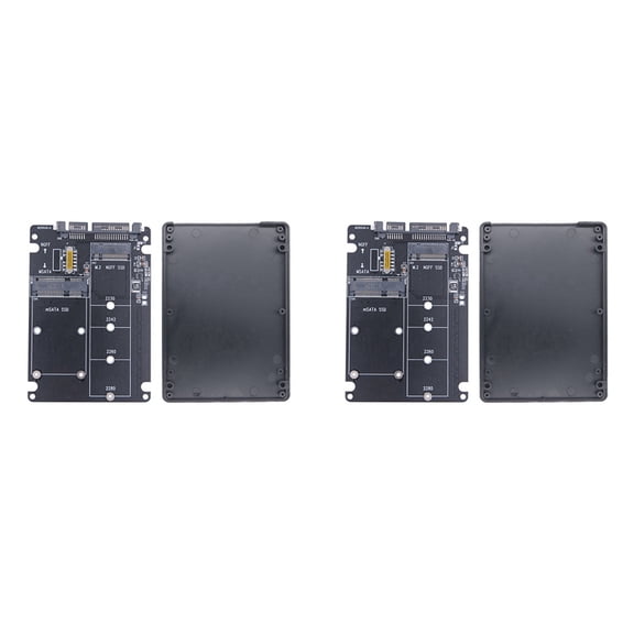 M.2 NGFF MSATA SSD to 3.0 2 in 1 Converter Card SSD Adapter Card