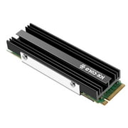 Yibooy M.2 NGFF NVME 2280 SSD Heatsink with Silicone Thermal Pad for PS5 Desktop PC