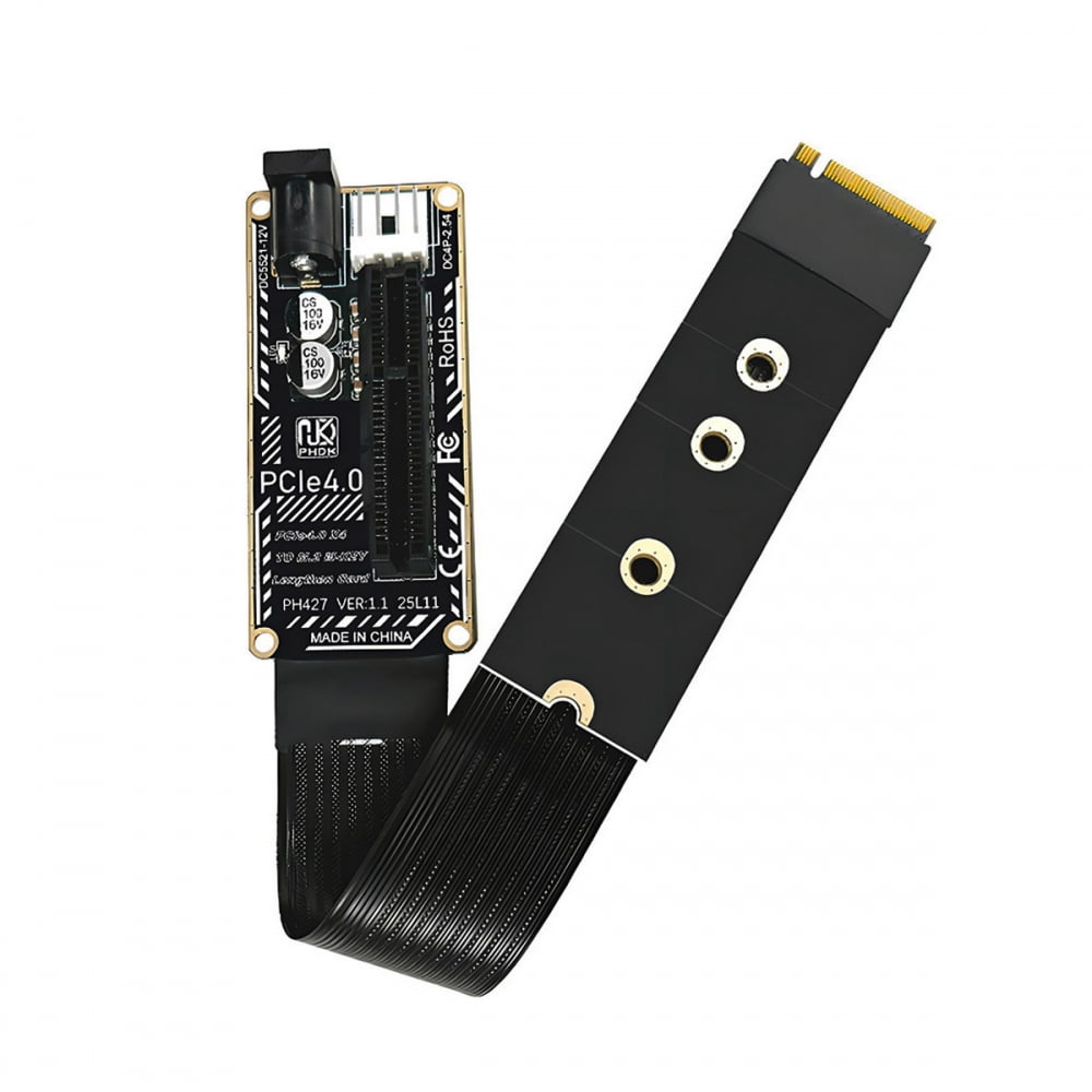 M.2 NGFF NVMe M-Key to PCI-E X1 X4 X8 X16 Cable Graphics Card Extension ...