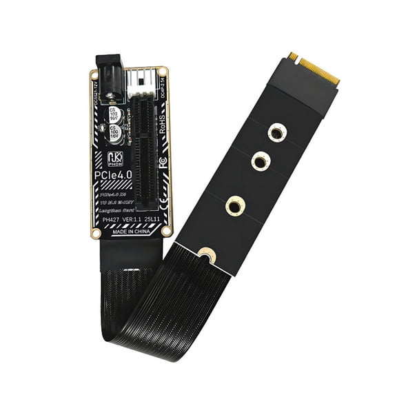 M.2 NGFF NVMe M-Key to PCI-E X1 X4 X8 X16 Cable Graphics Card Extension Adapter PCI-Express for M2 2260 2280