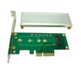thumbnail image 1 of M.2 (NGFF) PCIe SSD M Key to PCIe X4 Adapter for Samsung XP941, 1 of 2