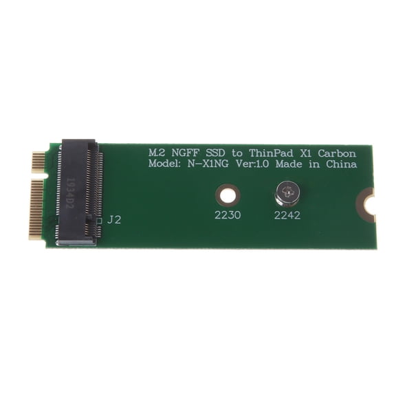 M.2 NGFF SSD to X1 Carbon 20+6pin 26Pin SSD Adapter Board Converter Card for PC Accesso