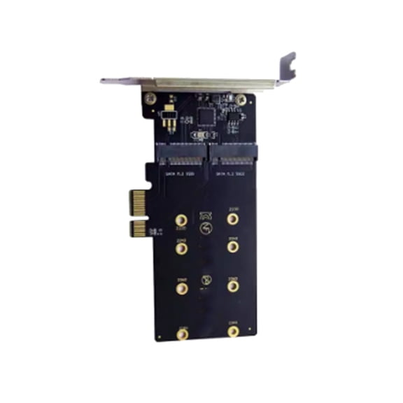 M.2 NGFF SSDs to PCIe X1 Expansion Card with ASM1061 Chipset for Desktops