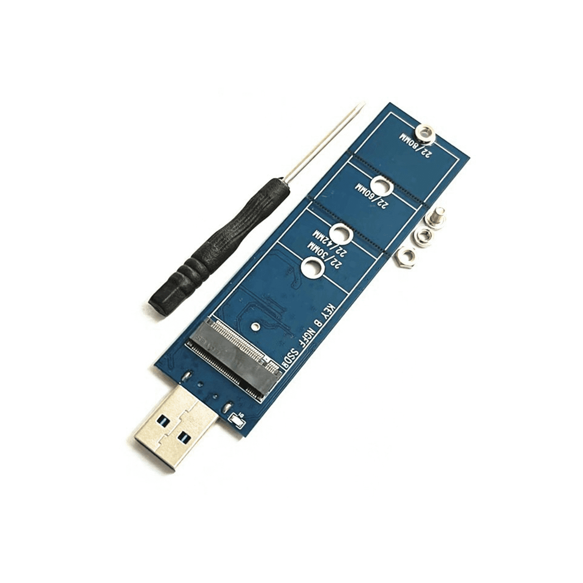 M.2 NGFF Solid State Drive to USB3.0 Adapter Card M.2 SATA Protocol