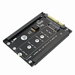 M.2 NVME Key M SSD to SFF-8639 U.2 Adapter Riser Converter with Frame Bracket Support 2230 2242 2260 2280 M.2 SSD,Black