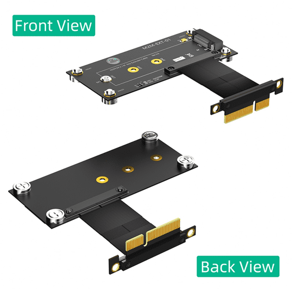 M.2 NVME Key M to PCI Express X4 Extension Cable Expansion Board