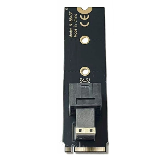 M.2 NVME PCIE To SFF 8643 Adapter Card Supporting PCIe NVMe U.2 Drive Conversion For Motherboards