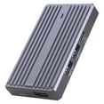 thumbnail image 1 of M.2 NVME SSD Case / Enclosure 10Gbps USB3.2 GEN2 x2 Type-C For M.2 Hard Drive Support 2280 2260 2242 2230 Up to 2TB, 1 of 3