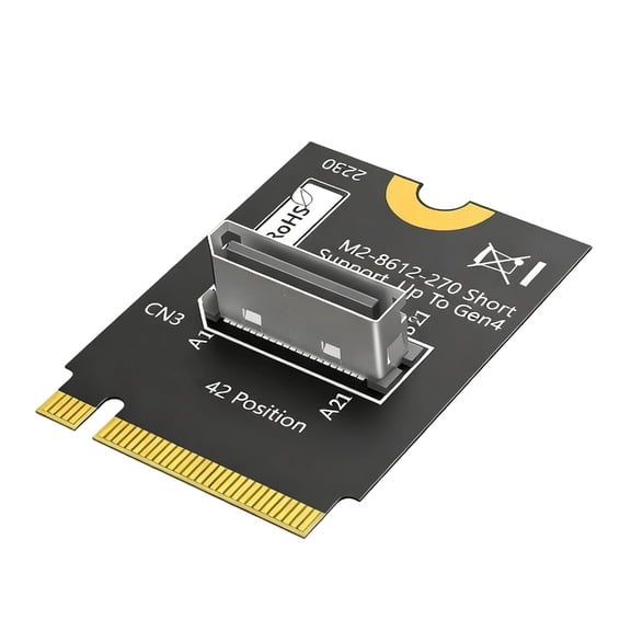 M.2 NVME To 8612 2230 Adapter Card With High Heat Conductivity PCB Material Optimized For Stable Data Transfer