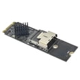 thumbnail image 1 of M.2 NVME to SFF-8087 SATA3.0 Expansion Card Mini-SAS/ Hard Disk Adapter Card 36PIN,1 x Expansion Card,Black, 1 of 6