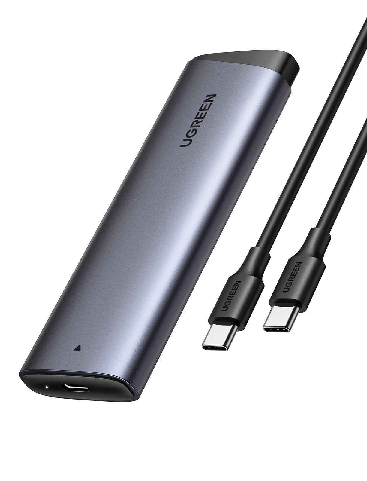 UGREEN M.2 NVMe SSD Enclosure, USB C 10Gbps External Hard Drive Case, M.2 PCIe NVMe Adapter for 2230/2242/2260/2280 SSD
