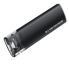 M.2 NVMe SATA SSD Enclosure M.2 Mobile Hard Drive Box Mobile Hard Drive Enclosure M.2 Hard Drive Box for 2242/2260/2280