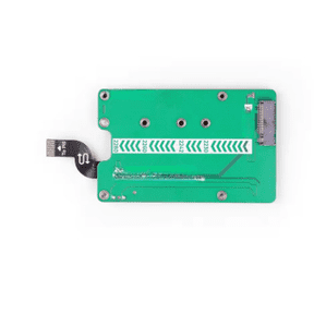 M.2 NVMe SSD HAT for Raspberry Pi 5, for PCIE Gen2/Gen3 x1 Interface with Pogo Pins Power, Supports 2230-2280 Drives & Hailo8 NPU, Bottom Mount Design Preserves GPIO and for SD Slot for