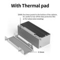 thumbnail image 1 of M.2 NVMe SSD Heatsink, All-Metal Passive Cooling Radiator with Thermal Pads, M.2 2280 SSD Cooler for PC/PS5, High Thermal Conductivity Heat Dissipation Fin Design, 1 of 6