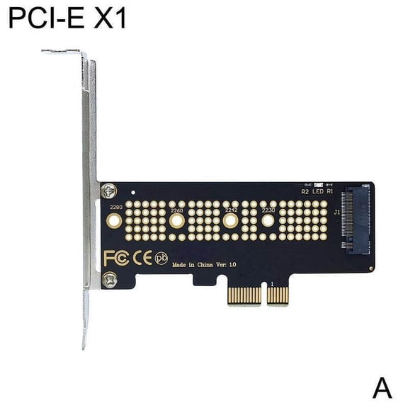 M.2 NVMe SSD to PCIe 3.0 Adapter Card for Desktop X1 X4 X8 X16 Slots
