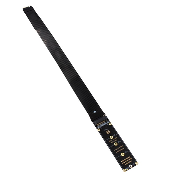 M.2 NVMe Solid States Drives Extension Cable M.2 NVMe Solid States Drives PCIe 4.0 x4 Extended Cable NVME Solid States Drives Extension Risers Card Full Speed 64G/bps