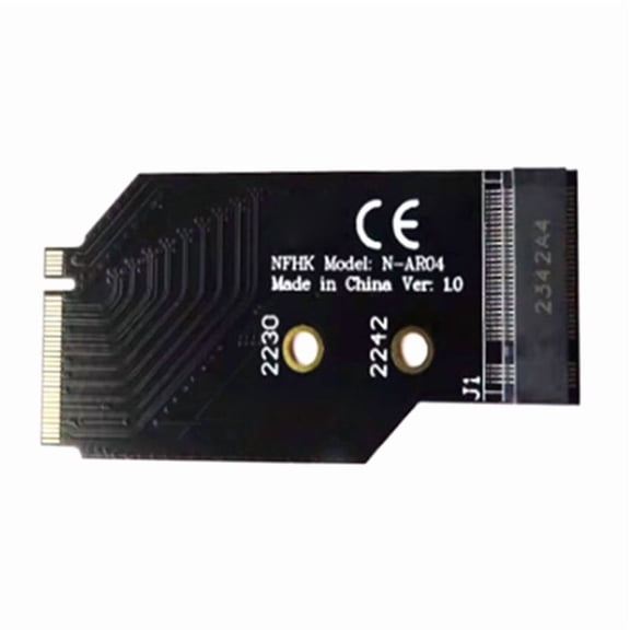 M.2 PCIE Adapter Card for NVMe SSD, PCIe 4.0 Host Controller Expansion Card Supports 2242 to 2280
