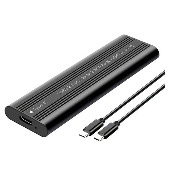 M.2 NVME SSD Enclosure Tool-Free USB3.2 Type C 20Gbps External Solid State Adapter for 2280/2260/2242