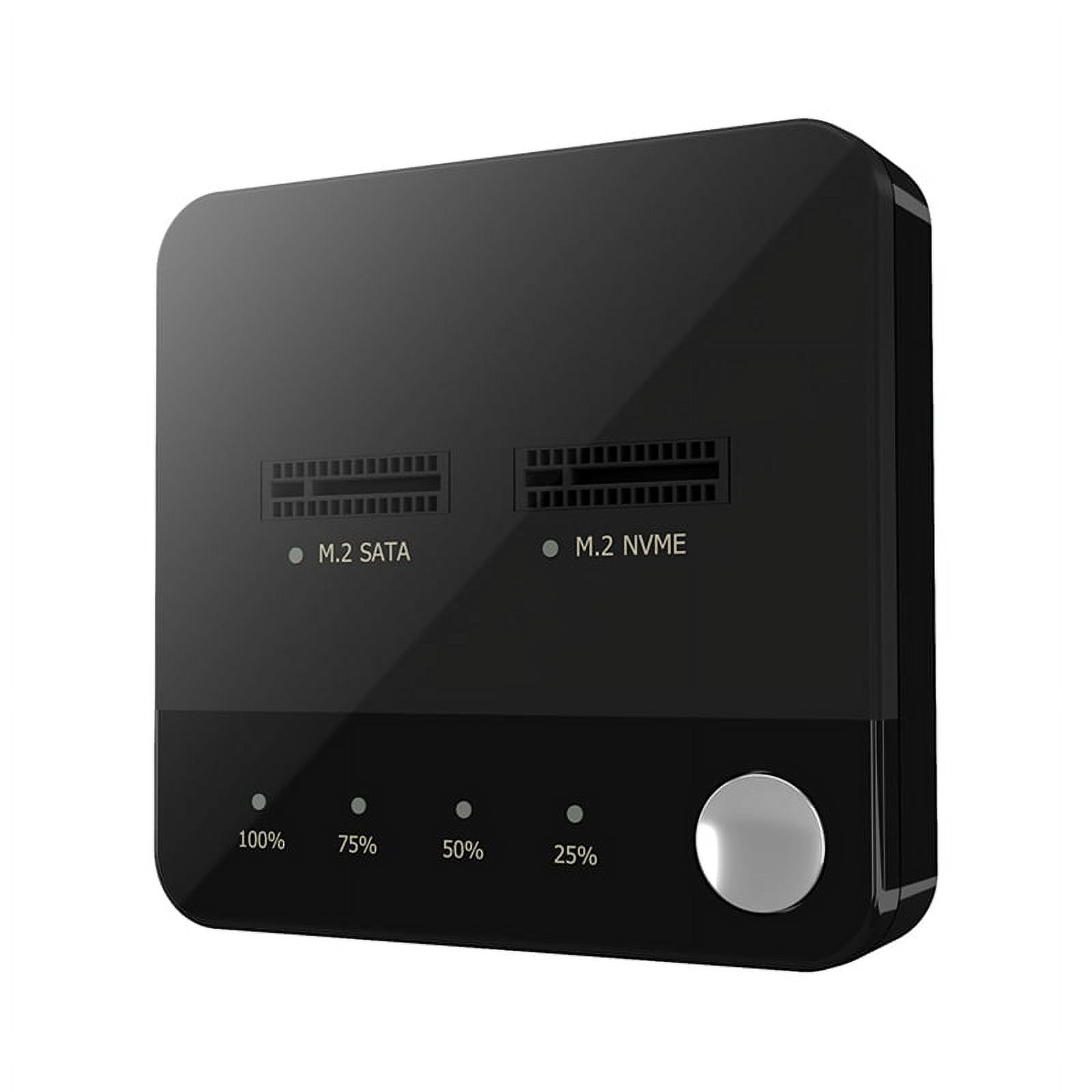 M.2 SATA to Nvme SSD Enclosure External Hard Disk Docking Station