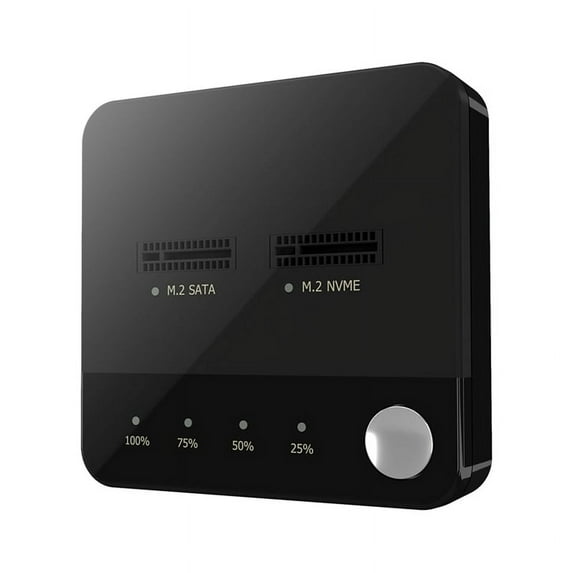 M.2 SATA to Nvme SSD Enclosure External Hard Disk Docking Station