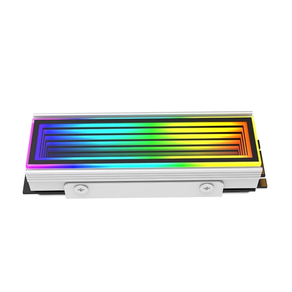 M.2 SSD Heatsinks Coolers M.2 Cooling Heat Sink Syncs ARGB Light Radiators Small & Lightweight Heatsinks