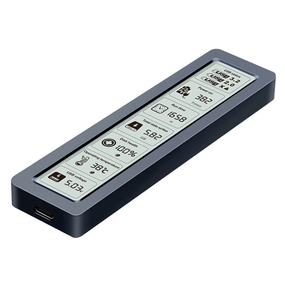 M.2 SSD SATA Enclosure USB3.2 Gen2 Type C 5Gbps SSD Case M.2 SATA Enclosure Disk Box Tool Free SSD Aluminum Case