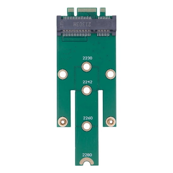 M.2 SSD to MSATA SSD Hard Disk Converters Card To MSATA Male M.2 Adapter Suitable for 2230 2242 2260 2280 SSD