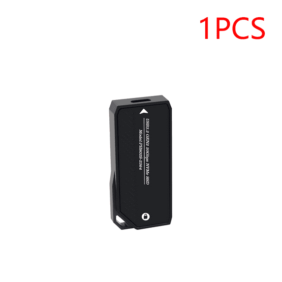 M.2 To Type-C Mobile Hard Disk Box Adapter Card NVME 20Gbps USB 3.2 Gen2 Adapter External SSD Case Support M2 SSD 2280/42/60 (1pc B)