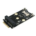 thumbnail image 1 of M.2 Wifi Adapter Mini PCIE Wireless Network Card to M2 NGFF Key A+E Wifi Card Raiser with Slot, 1 of 8