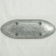 M-25 Football 4-Hole Hull Plate - Magnesium -