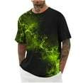 thumbnail image 1 of M-4X Big & Tall Mens T Shirts Short Sleeve Pullover Crewneck Tshirts Plus Size Casual Printed Basic Comfort Athletic Workout Tees Tops, 1 of 3
