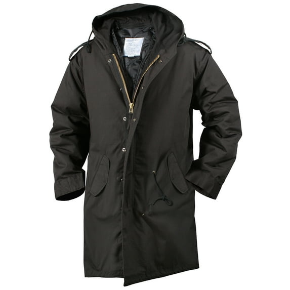 M-51 Fishtail Parka, Black, Size 2XL
