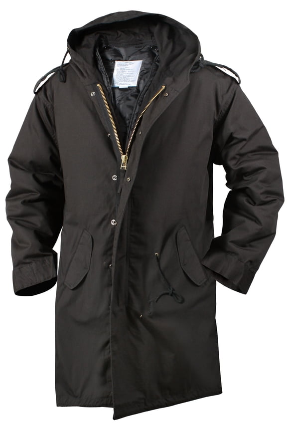 M-51 Fishtail Parka, Black, Size M