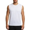 thumbnail image 1 of M-5X Plus Size Mens Big & Tall Tank Tops Quick-Drying Sleeveless Gym Shirts Casual Solid Color Stretchy Slim Pullover Crewneck Athletic Workout Vests, 1 of 5