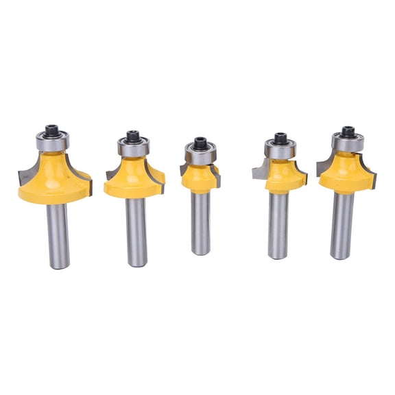 M 5pcs/set 8mm Round Shank Corner Cutter